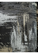 Комплект жаккардовых штор Вивальди Italyav1802 серебристый черный