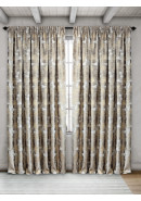 Комплект жаккардовых штор Вивальди Italyav400 золотистый бежевый