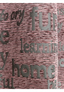 Комплект штор Дарама буквы 55708v112 серо-розовый
