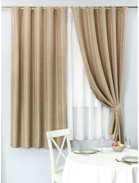 Шторы Oreon 2849v10 темно-бежевый