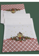 Дорожка декоративная Фонарь хлопок белый Дорожка декоративная Фонарь хлопок белый