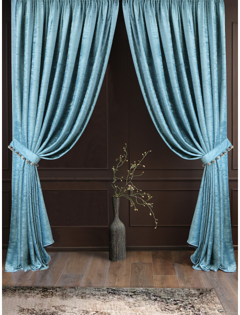 Комплект штор Melbury 3655v109 голубой