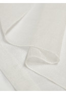 Тюль под лен DRS32001vF420 сливочный