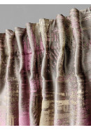 Комплект жаккардовых штор Вивальди Italyav419 золотистый бежевый розовый