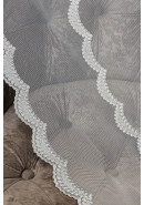 Тюль сетка-вышивка 14174v7091 серый