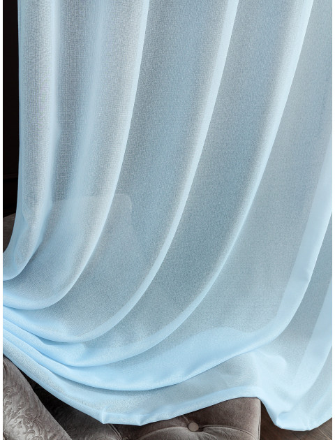 Тюль под лен Dolly Artur Sable 8469v9608 голубой