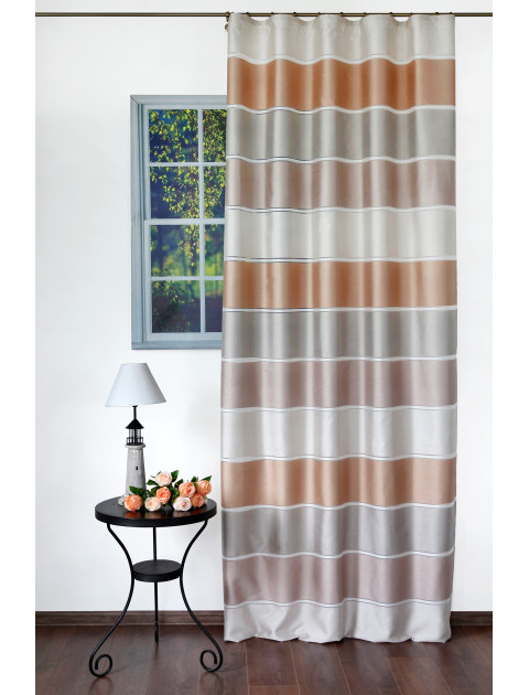 Штора "Дарама", 22793v10 коричневый