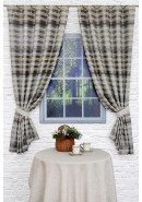 Шторы для кухни Дарама stripes 3440 v 108, серый
