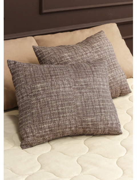 Комплект декоративных наволочек Усадьба Соломка кофейный