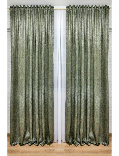 Комплект штор "Космос" 115726vB6  зеленый