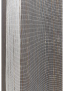 Тюль с вертикальной полоской DNR 113а коричнево-бежевый