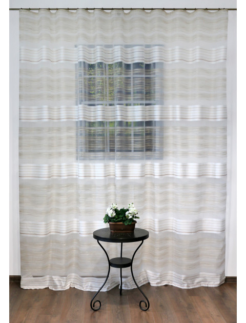 Тюль "Дарама" молочный, светло-бежевый