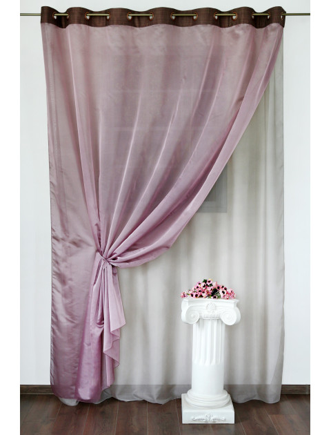 Тюль "Сабина-2", сиреневый