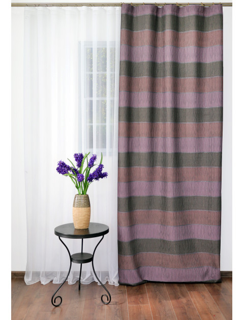 Комплект штор "Дарама" 55651v110, коричневый, сиреневый