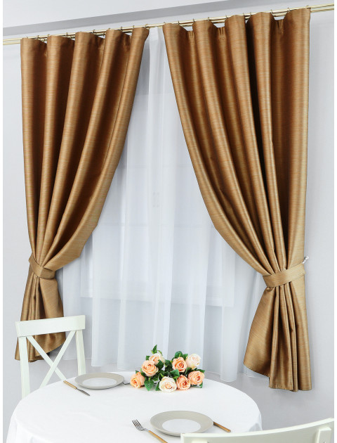 Шторы Oreon 3440zv110 горчичный