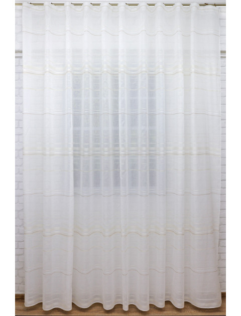 Тюль Дарама бело-молочный 13719v11