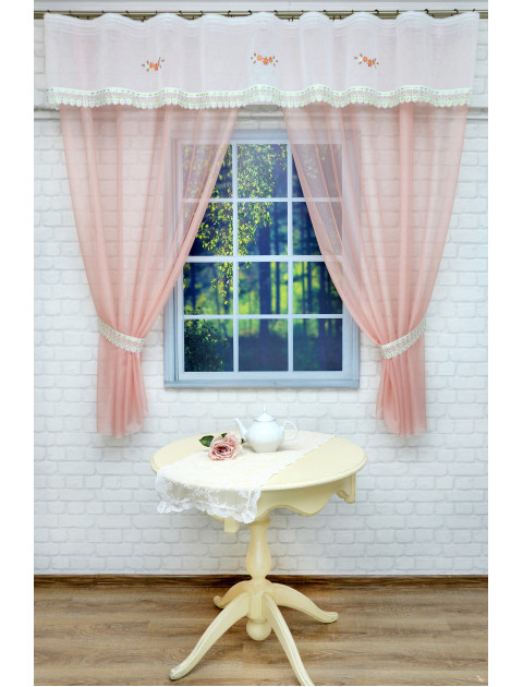 Тюль "Весна-3" с ламбрикеном 250*35