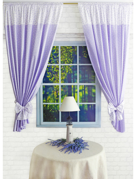 Комплект штор "Усадьба Бантики" 2169-d0551-5F