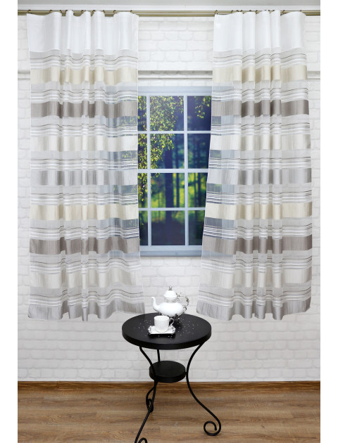 Тюль Вера 2 бежевый