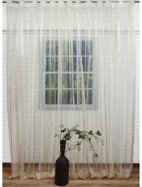 Тюль "Органза Берк-2" 898 zol золотистая