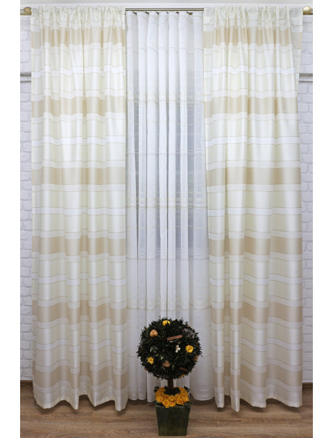 Комплект штор "Дарама" 13643v02 молочный