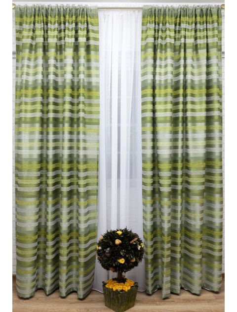 Комплект штор "Дарама" 3440_103 зеленый