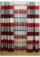 Тюль "Дарама" 6336v01 бело-красный