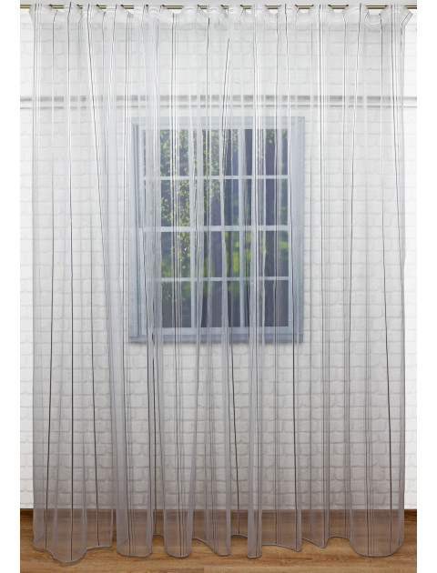 Тюль "Берк" 9pol_s серый