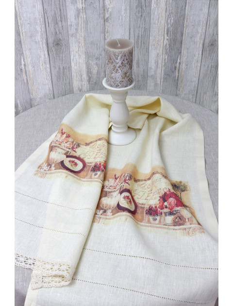 Дорожка "Прованс" , молочно-бежевый