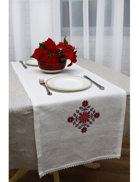 Дорожка "Полька" СК_001_9, молочный