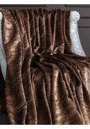 Ткань декоративная шенилл отрез 3655 v 56 коричневый