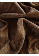 Ткань декоративная шенилл отрез 3655 v 56 коричневый