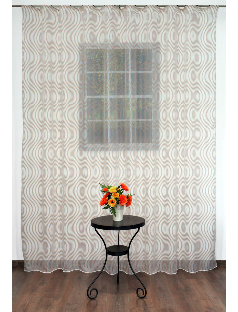 Тюль "Welle" 90449 v 13 золотисто-коричневый