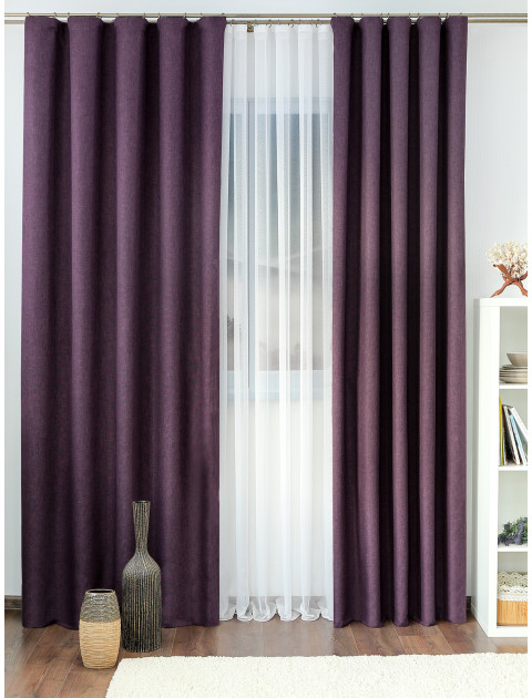 Комплект штор Assorti misket фиолетовый