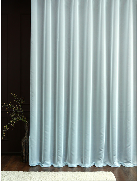 Тюль Микровуаль 1432v9 светло-голубой