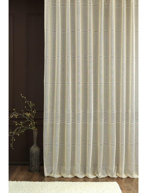 Тюль "Милания" LT 0249v4 бежевый