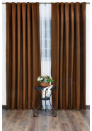Комплект штор Serenata bruno, коричневый
