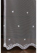 Тюль Сетка-вышивка 26003v600 белый