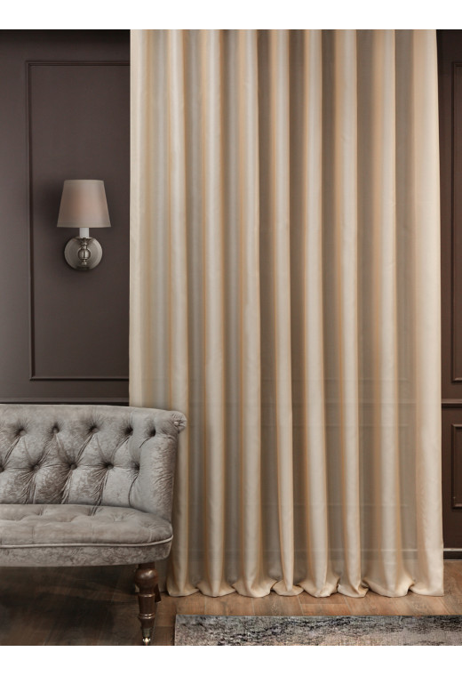 Тюль креп LT1011v8 кофейный Тюль креп LT1011v8 кофейный