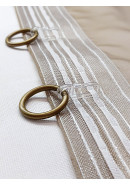 Тюль креп LT1011v8 кофейный Тюль креп LT1011v8 кофейный