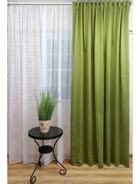 Штора "Вдохновение" 3440 z-z зеленый