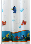 Комплект штор Nemo 23537v1801 белый синий