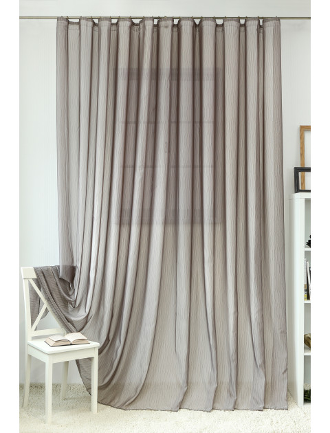 Тюль Афина J143v8 капучино