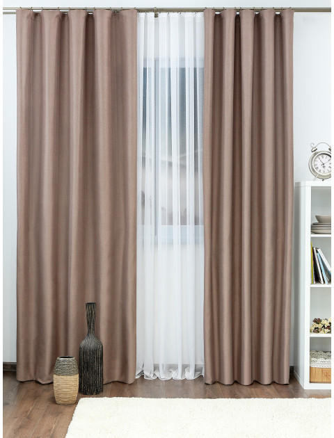 Комплект штор Assorti misket DRS 44291v12 бежево-коричневый