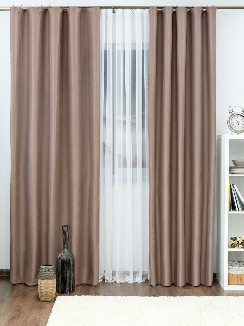 Комплект штор Assorti misket DRS 44291v12 бежево-коричневый