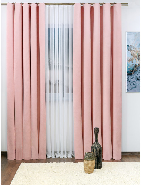 Комплект штор Софт TDTisa00101vp6617 пудровый