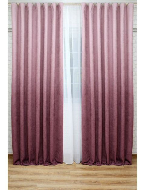 Комплект штор "Карнавал" 34957v43 темно-розовый