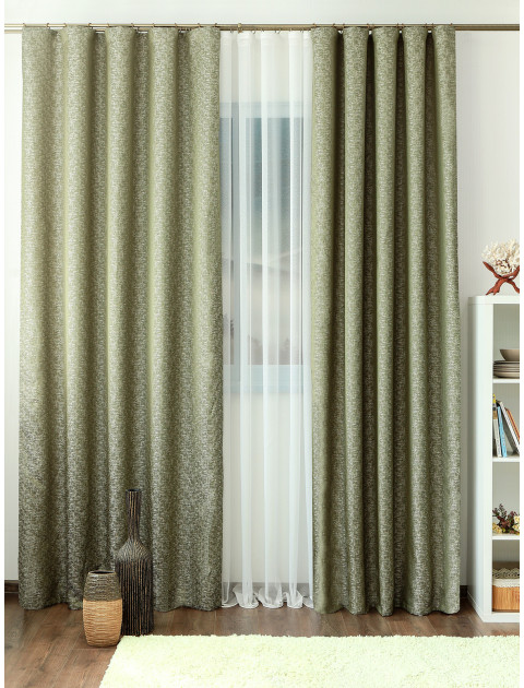 Комплект штор FJ 611124v701 зеленый