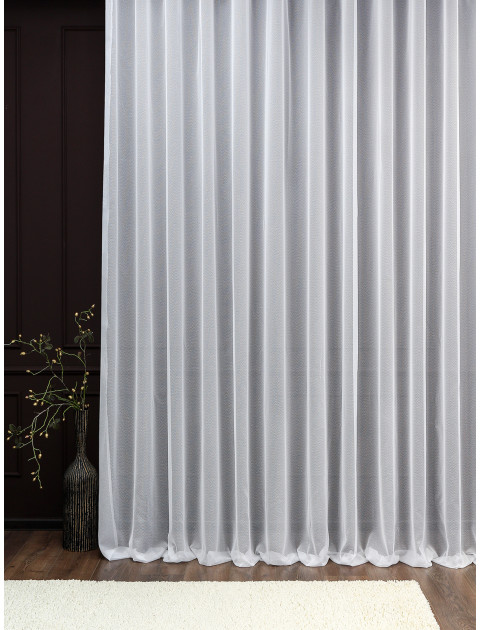 Тюль 1009v01 белый