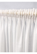 Тюль под лен DRS32001v1А белый